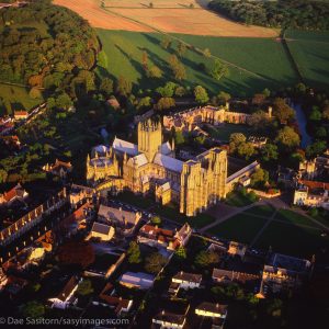 Aerial Image of Wells, Somerset